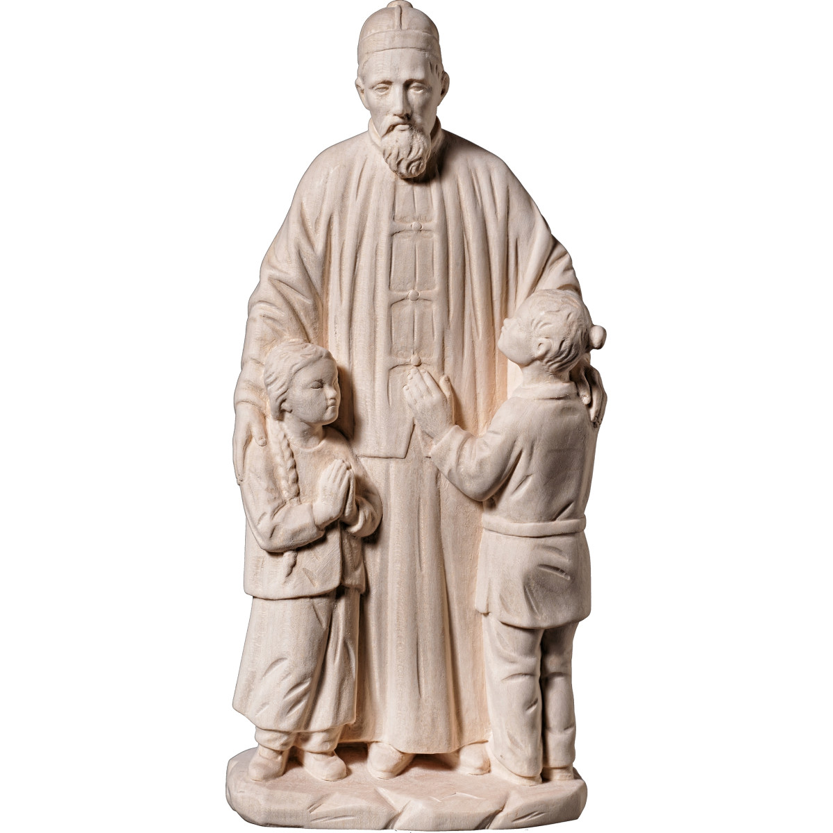 San José Freinademetz con niños